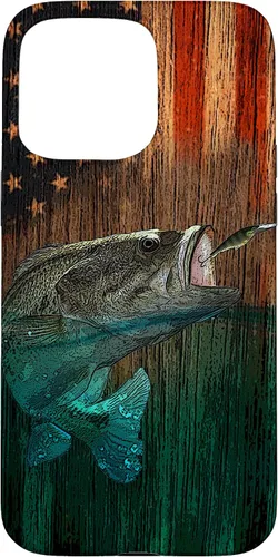 Miniatura 28 de iPhone 16 Largemouth Bass pesca pescadores caso
