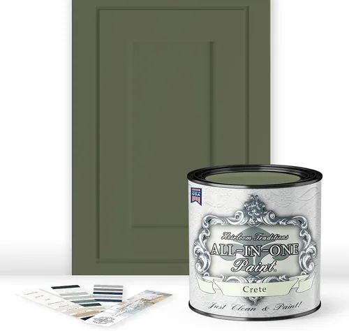 Miniatura 61 de Pintura TODO EN UNO, Abbey (gris cálido), Muestra de 8oz - Pintura duradera para gabinetes y muebles. Imprimación y capa superior incorporadas,