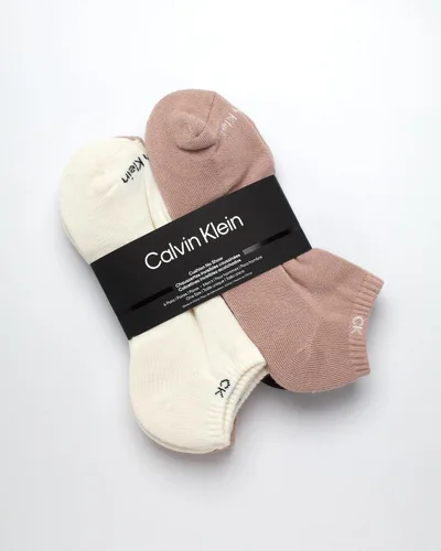 Miniatura 47 de Calvin Klein Calcetines para hombre, mezcla de algodón, acolchados, sin talla, forro de calcetines atléticos (6 unidades)