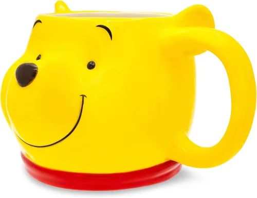 Miniatura 2 de Winnie the Pooh Disney - Taza de cerámica esculpida en 3D, taza de café grande para té, expreso, cacao, capacidad para 20 onzas