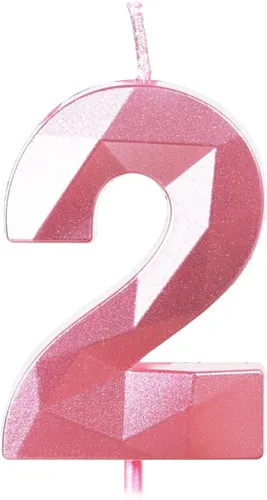 Miniatura 47 de Velas de cumpleaños número 15, velas número 15, velas de feliz cumpleaños de oro rosa para pastel, decoraciones de cobertura de pastel de diseño 3D