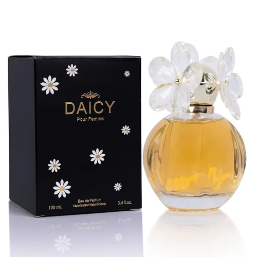 NovoGlow DAICY POUR FEMME - Eau de Parfum en espray para mujer, conjunto diario casual de colonia, bayas silvestres suculentas, uso diurno e
