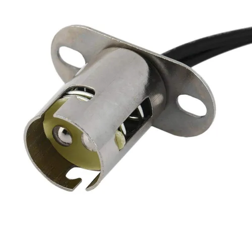Miniatura 2 de 2 unidades BAY15D 1157 Sujetador del enchufe de bombilla LED con conector de cable para coche, camioneta