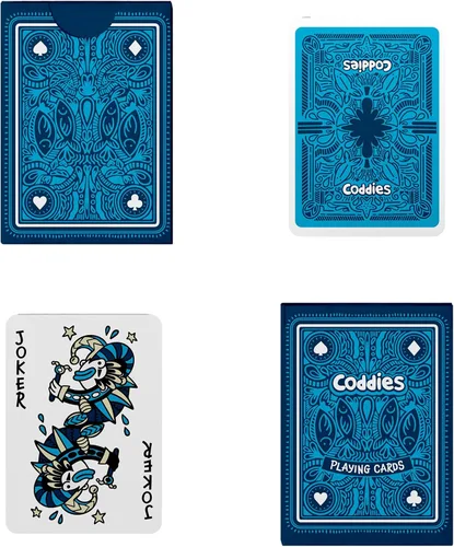 Miniatura 8 de Coddies Cartas de juego de peces FINtastic Cards Fish Design Idea de regalo Juegos, Go Fish, Poker, Black Jack
