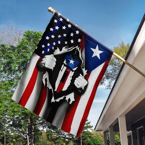 Miniatura 4 de FLAGWIX Banderas de Puerto Rico, decoraciones de bandera de Puerto Rico – Bandera de casa de 30 x 40 pulgadas, decoraciones para el hogar, exterior