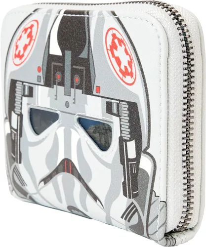 Miniatura 2 de Loungefly Star Wars billetera lenticular de at at at exclusiva, convención de verano