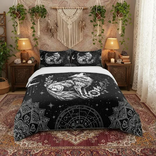 Miniatura 46 de 100% Algodón Natural Acuarela Juego de Ropa de Cama con Diseño Marino para Niños y Niñas, Juego de Cama con Estrella de Mar y Caracol Azul, Juego