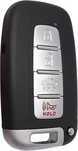 Miniatura 3 de Llavero de repuesto con 4 botones para Kia Optima Sonata Elantra Genesis Veloster Smart Keyless Entry Key Fob (SY5HMFNA04)