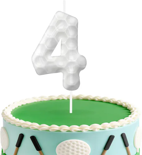 Miniatura 147 de Velas de cumpleaños con el número 0 de béisbol, decoración de pastel con temática de béisbol para niños y niñas, decoraciones de pasteles