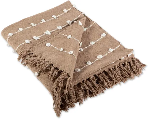Miniatura 12 de DII - Colección de mantas tejidas con bucles, 50x60, gris