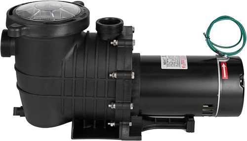 Miniatura 2 de Hitgrand Bomba de piscina autocebante de 2HP, bomba de piscina enterrada sobre el suelo mejorada de 110V/220V de doble voltaje, bombas de velocidad