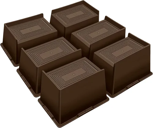Miniatura 29 de ANNKUT Elevadores de cama de 2 pulgadas, resistentes, elevadores de sofá de gran tamaño, elevadores de muebles extra anchos para sofá, mesa