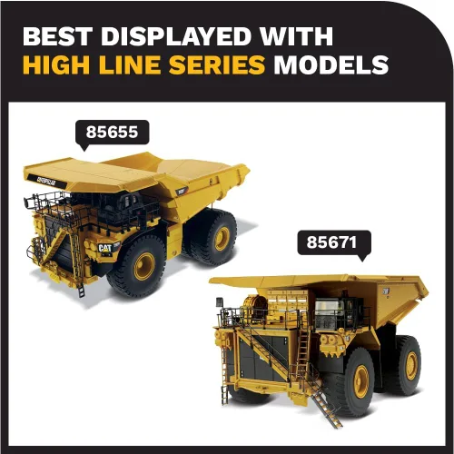Miniatura 7 de Camión minero Caterpillar 794 AC 1:50 - Diecast Masters - Serie High Line - 85670