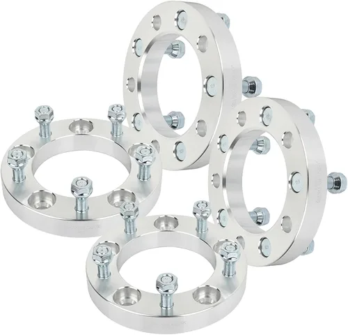 Miniatura 8 de SCITOO 4 espaciadores de rueda de 1 pulgada, 5 x 5.5 de diámetro, pernos de 4.252 in, adaptadores de espaciadores de rueda de 1/2 5 lengüetas