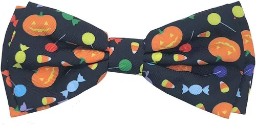 Miniatura 12 de Huxley & Kent Pajarita para mascotas para perros y gatos – Accesorio ajustable para collar de gancho y bucle de Halloween – Lindo y cómodo