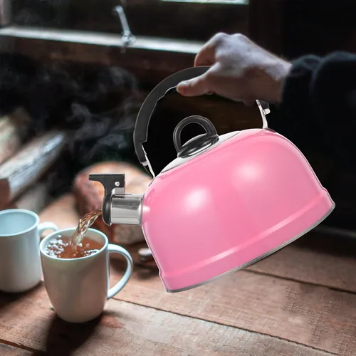 Miniatura 3 de Alipis Hervidor de gas con boquilla de gran diámetro, práctica olla de agua caliente para cocina y uso doméstico, 7.28 pulgadas