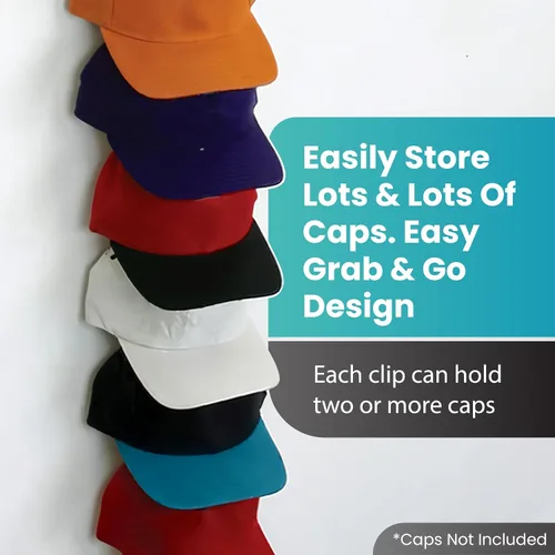Miniatura 3 de Organizador de gorras de béisbol con 36 ganchos, Household