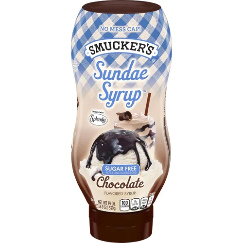 Miniatura 13 de Smucker's Drizzle - Jarabe con sabor a caramelo, 20 onzas, botellas exprimibles (paquete de 12)