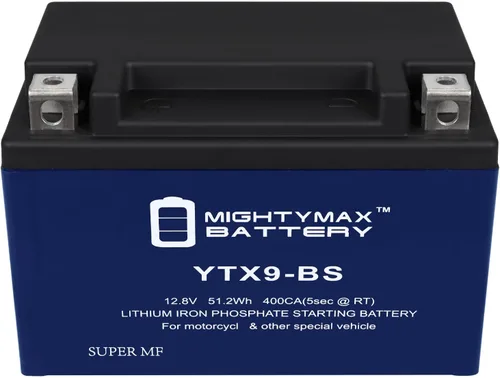 Miniatura 3 de Mighty Max Battery Batería de litio YTX9-BS sustituye a Kawasaki Z900 Z900RS ABS Cafe 17-19