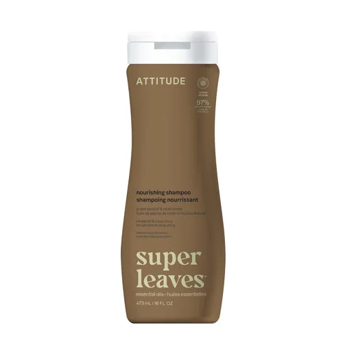 Miniatura 9 de ATTITUDE Recambio de champú nutritivo, bergamota e ylang ylang, verificado por EWG con aceites esenciales, vegano y a base de plantas, cuidado
