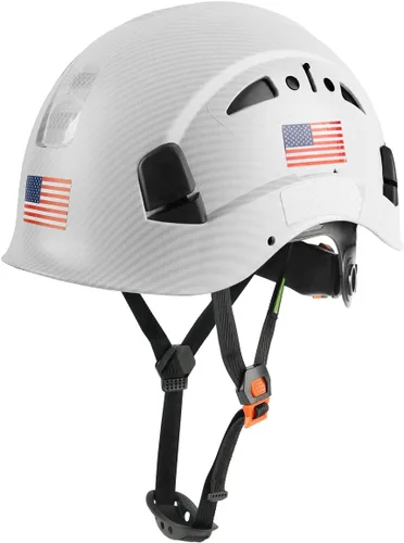 Miniatura 11 de GREEN DEVIL Casco de Seguridad Casco Duro Ajustable Ligero Ventilado ABS Casco de Trabajo Suspensión de 6 Puntos Aprobado ANSI Z89.1 Ideal
