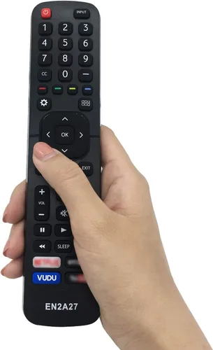 Miniatura 5 de Mando a distancia de repuesto universal para televisor Hisense, compatible con todos los televisores inteligentes Hisense 4K UHD Android, sin
