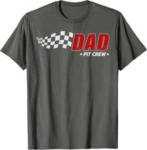 Miniatura 90 de Dad Pit Crew Race Car Birthday Family Matching Pit Crew Camiseta Pit Crew