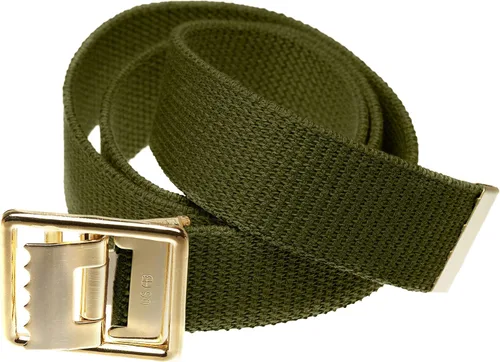 Miniatura 7 de Jackster USMC/Marine Corps Cinturón de banda de grado militar, hebilla de cinturón de latón abierta, ajustable