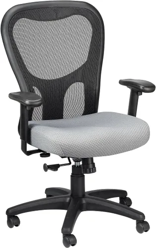Miniatura 11 de Tempur-Pedic TP9000C Silla giratoria de malla con material Tempur, capa de gel refrescante, reposabrazos ajustables y soporte lumbar, color burdeos