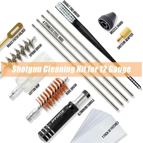 Miniatura 2 de ZOHAN Shotgun Cleaning Kit for 12 Gauge,Shotgun Cleaner Supplies Gun Cleaning Kit with Gun Cleaning Brush