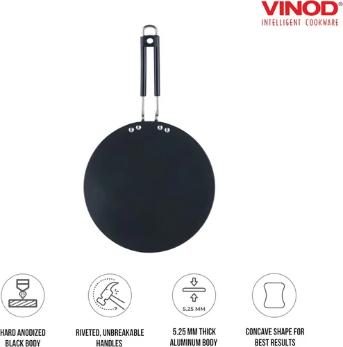 Miniatura 4 de Vinod Roti Tawa Anodizado Duro 28 cm (11") - Plancha para Crepas