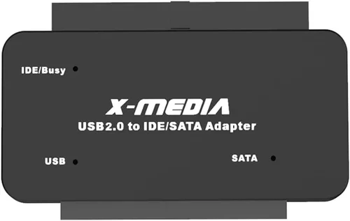 Miniatura 5 de X-MEDIA XM-UB2235S Convertidor de adaptador USB 2.0 a IDE SATA Lector/adaptador de disco duro externo Compatible con unidad de disco duro