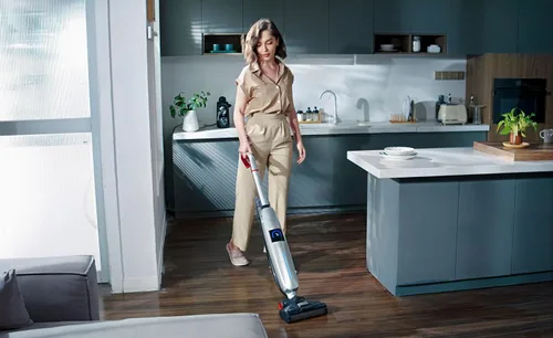 Miniatura 11 de Honeywell FC15 Ultamax Elite - Aspiradora inalámbrica en seco y húmedo, limpiador de pisos, 3 en 1: spray de precisión, limpieza eléctrica