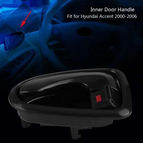 Miniatura 4 de KIMISS Manija de puerta interior, para Hyundai Accent 2000-2006 Auto Izquierda/Derecha Interior Interior Manija de Puerta Interior (Izquierda)