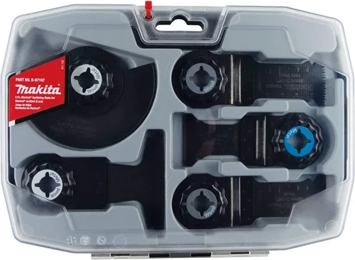 Miniatura 6 de Makita XMT04ZB 18V LXT Litio-Ion Sub-Compact Brushless Cordless StarlockMax Multiherramienta, Solo Herramienta y B-67197 5 Pc. Starlock Juego
