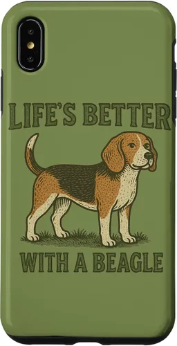 Miniatura 10 de Life's Better with a Beagle Case for iPhone XR
