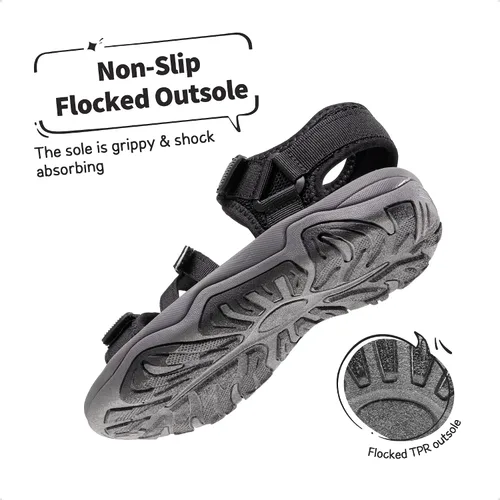 Miniatura 2 de DREAM PAIRS Sandalias deportivas deportivas de verano para niños y niñas, para niños pequeños y grandes