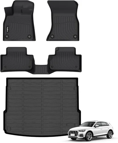 Miniatura 151 de Tapetes de piso para todo clima y forro de carga con respaldo para Chevrolet Suburban de 7 asientos 2021-2025 / GMC Yukon XL de 7 asientos