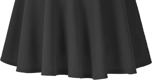 Miniatura 5 de Urban CoCo Women's Basic Versatile Stretchy Flared Casual Midi Skater Skirt