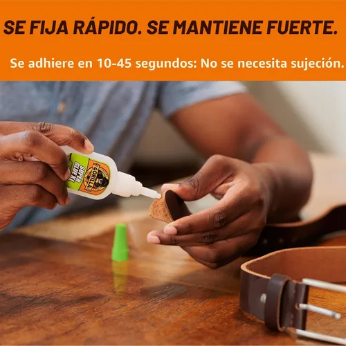Miniatura 7 de Gorilla Super Glue Gel XL, pegamento transparente, 25 gramos (paquete de 2) - Todo propósito y configuración rápida para proyectos y reparaciones