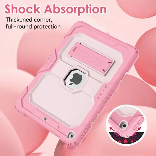 Miniatura 4 de Funda para iPad 9ª/ 8ª/ 7ª Generación 10.2 Pulgadas (2021/2020/2019), Funda Protectora Resistente a Golpes de Alta Resistencia para iPad 10.2