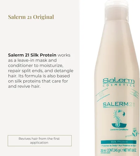 Miniatura 2 de Cydraend - Proteína de seda Salerm 21 B5, 8.6 onzas, paquete de 2