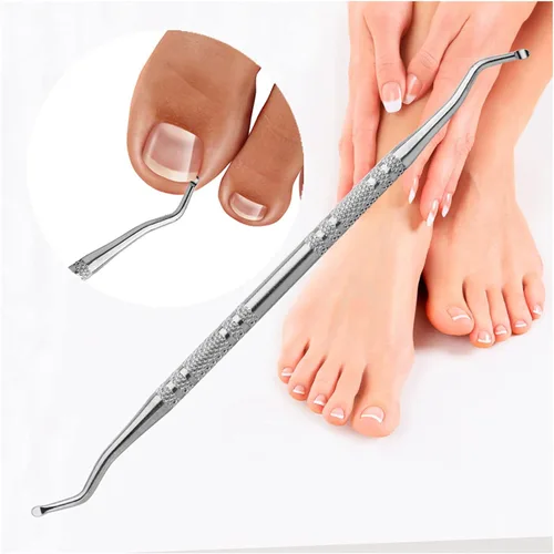 Miniatura 5 de (30+2) Kit de tratamiento de corrección de uñas encarnadas, 30 tiras correctoras de uñas encarnadas, herramienta de pedicura de uñas encarnadas