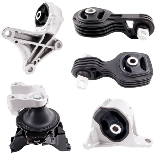 Miniatura 9 de Juego de 4 soportes de motor compatibles con CR-V 2.4L Auto 2002 2003 2004 2005 2006 para reemplazo de transmisión para A4504 A6597 A6596 A4506
