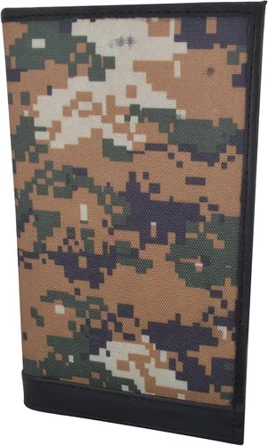 Miniatura 15 de Marshal Billetera de Cuero Bifold con Bloqueo RFID para Hombres y Mujeres Soporte de Cuero Genuino con 19 Ranuras, 2 Compartimentos para Billetes