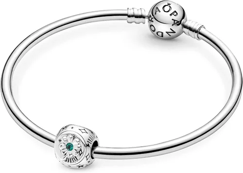 Miniatura 5 de Charm Pandora 790100C01 tres caras, Plata esterlina