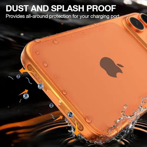 Miniatura 3 de Protector de altavoz compatible con iPhone 17 Pro, enchufe antipolvo USB C con cubierta antipolvo para altavoz, malla metálica, herramientas