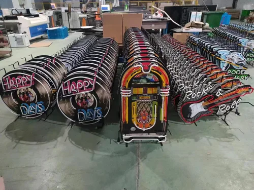 Miniatura 7 de Letreros de neón para decoración de pared Sign Light Mustangs Man Cave Bar Pub Cerveza Regalo Lámpara de neón Tubos de vidrio de neón