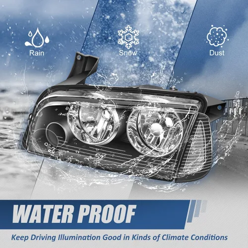 Miniatura 6 de Faros HL-OH-CHA05-4P-VR, Negro (black Housing)