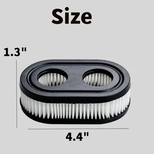 Miniatura 4 de 798452 593260 Filtro de aire con 595658 Reemplazo de cubierta limpiadora de aire para cortacésped para Briggs y Stratton 103M02 104M02 104M05 09P700